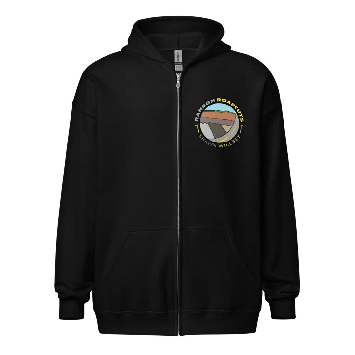 Random Roadcuts Zip Hoodie product image (1)