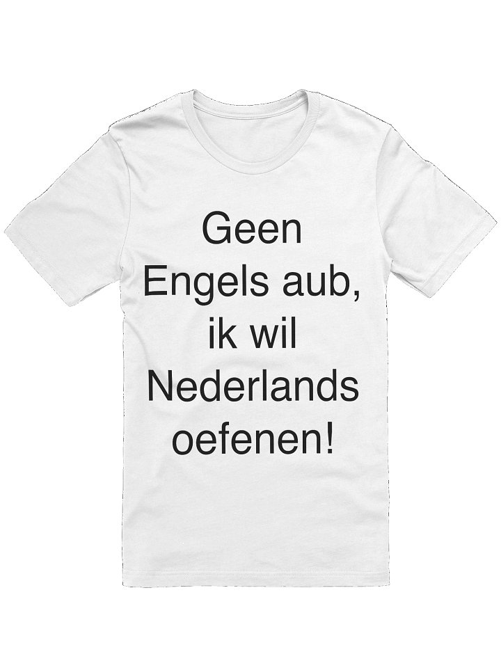 T-shirt no English please product image (1)