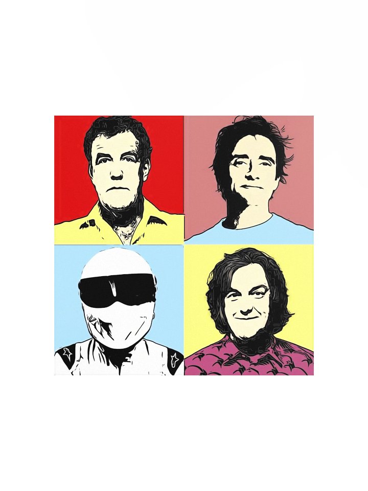 trio pop art poster product image (2)