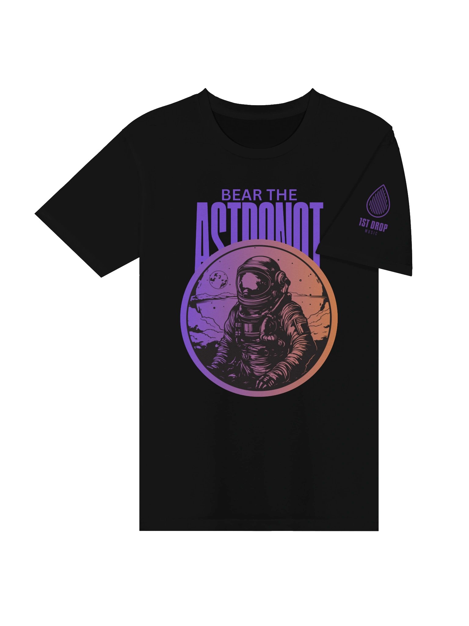 Bear the Astronot Outer Space (Suns) T-shirt product image (4)