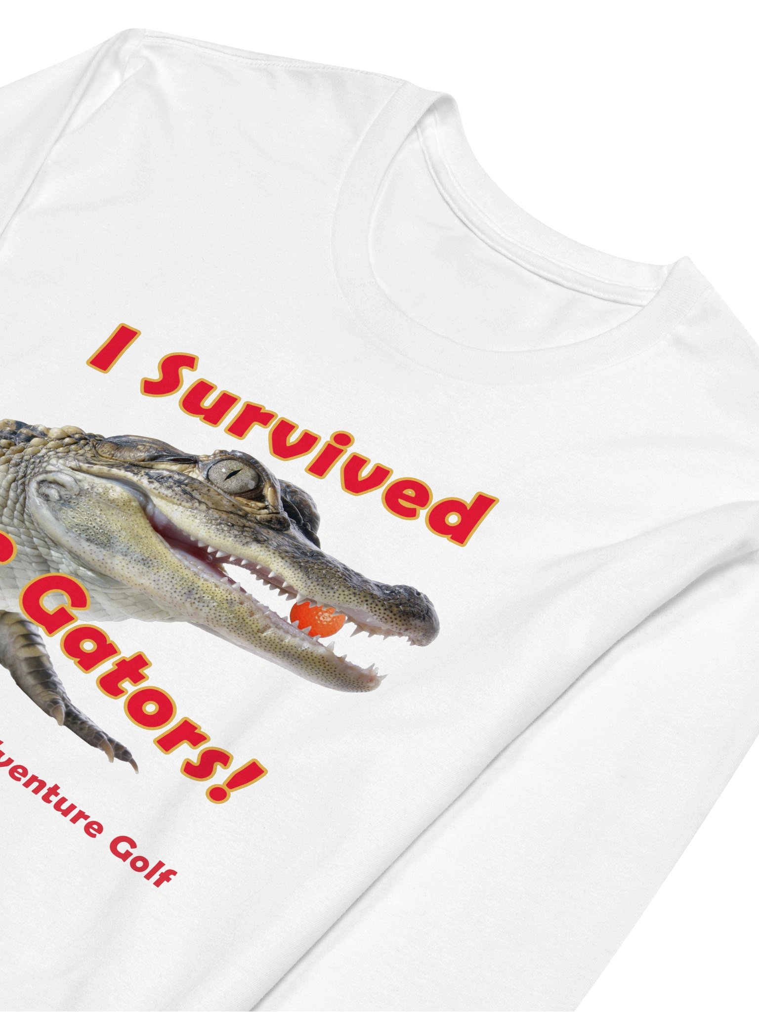 "I Survived the Gators" Longsleeve Fitted T-Shirt product image (11)