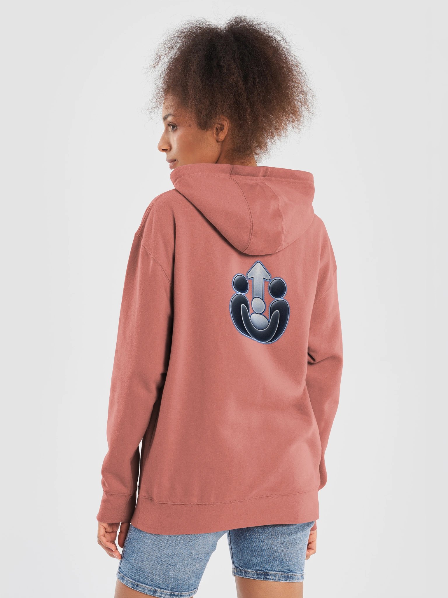 1UpFam Back Emblem Premium Hoodie product image (46)