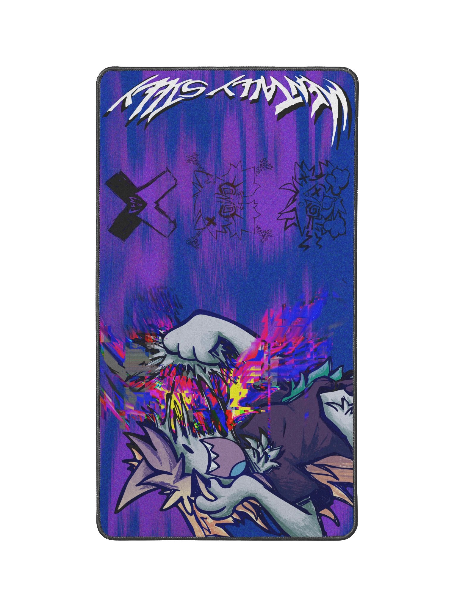 Mentally sILLy Desk Mat Alt product image (1)