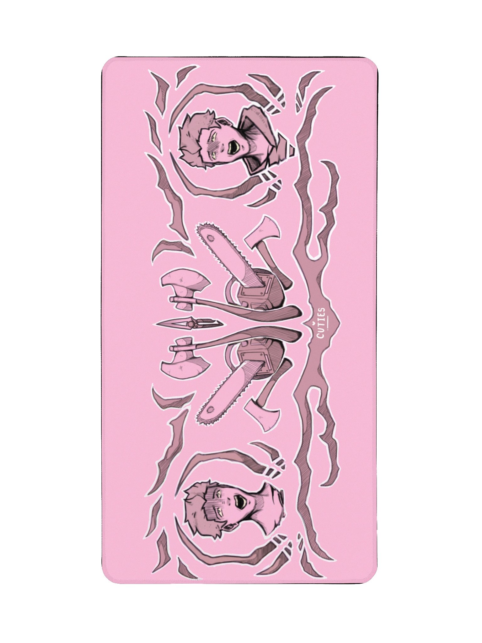 Desk Mat | Save Gewoon For Last | Pink product image (2)