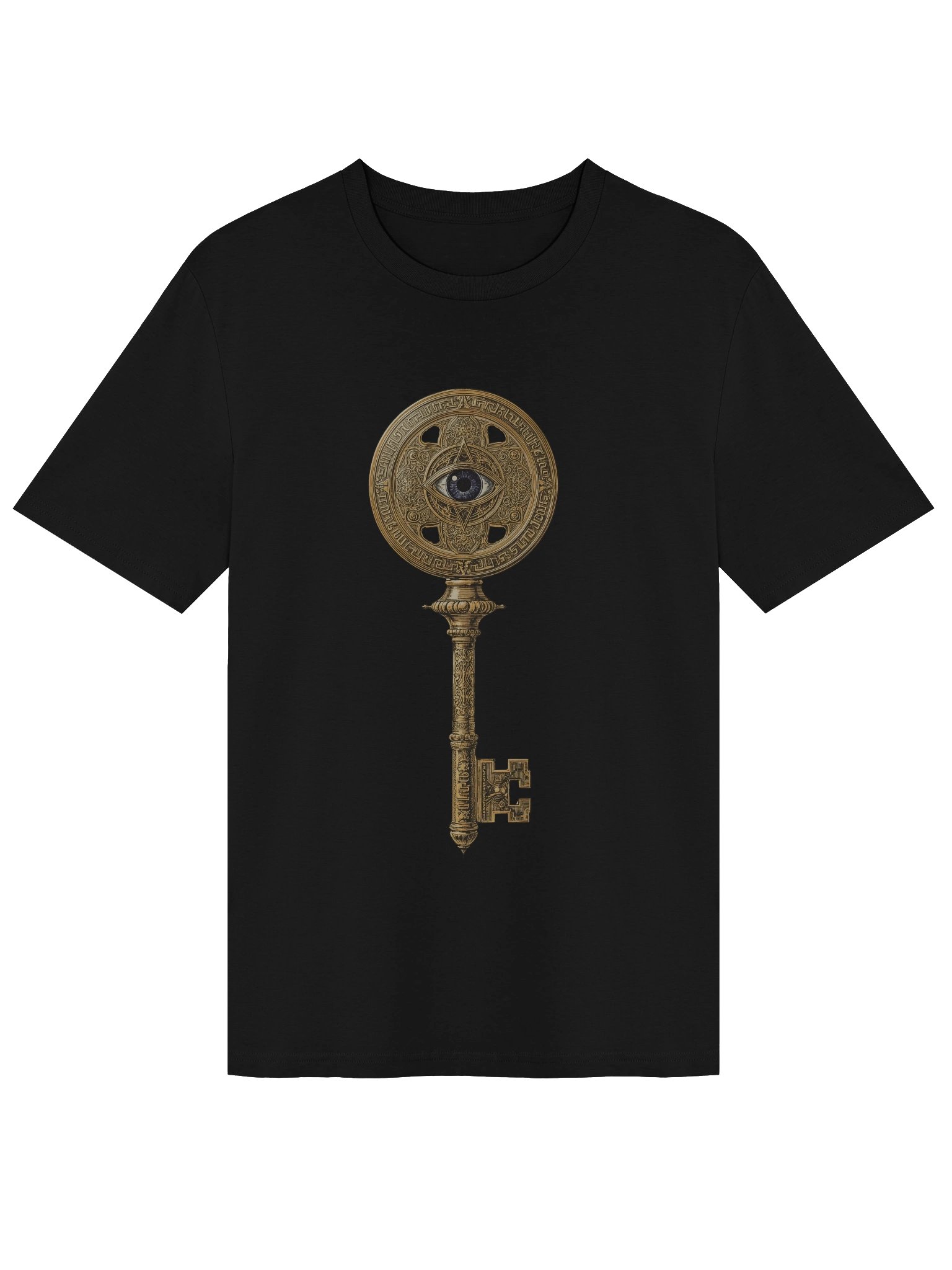 The Gatekeeper’s Key – Eternal Archive | Black Signature Edition (Front & Back Print) product image (1)