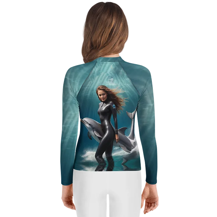 Youth Rash Guard in sea product image (2)