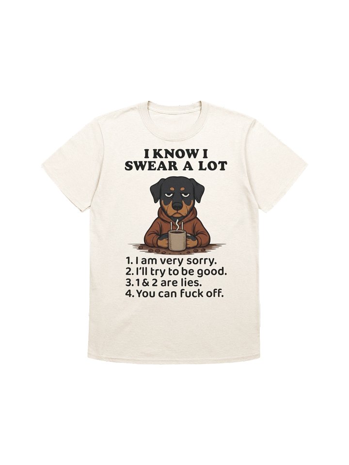 Sarcastic Rottweiler Tee product image (6)