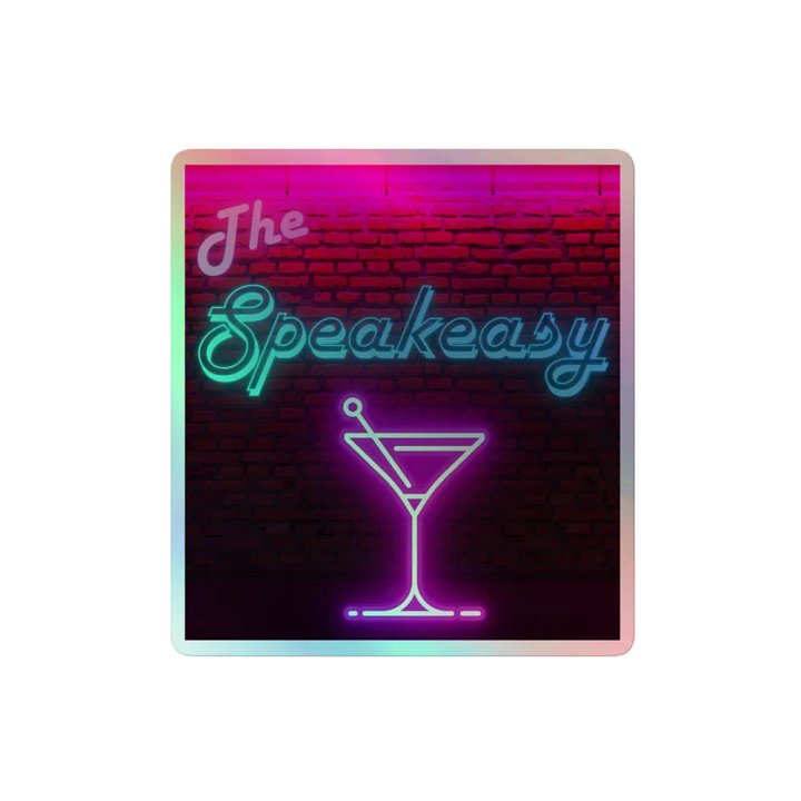 The Speakeasy Holographic Stickers product image (2)