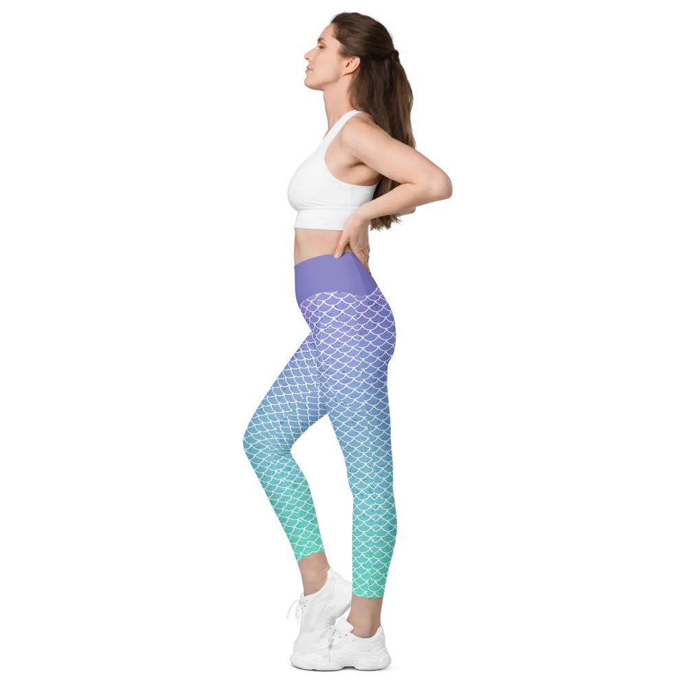 Gaming Mermaid Leggings with Pockets product image (5)