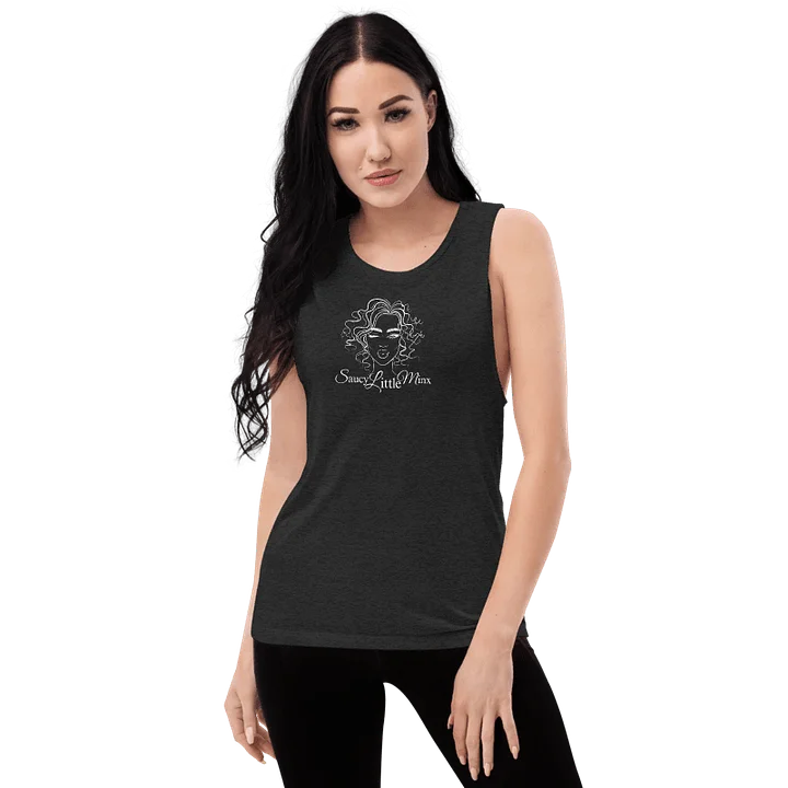 saucy little minx black tank top product image (1)