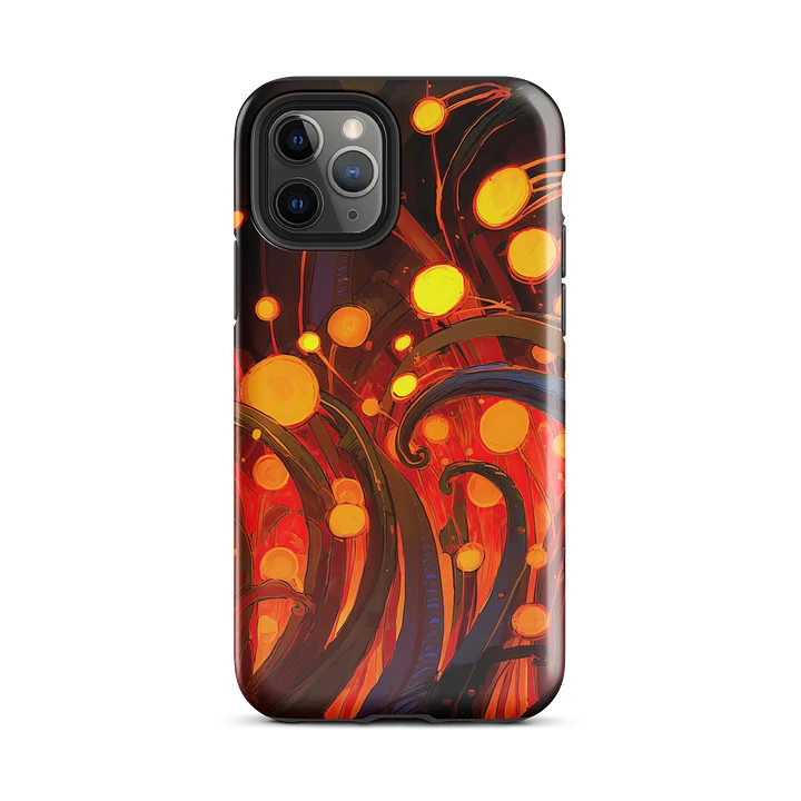 Radiant Tangle iPhone Case – Abstract Organic Glow Design product image (29)