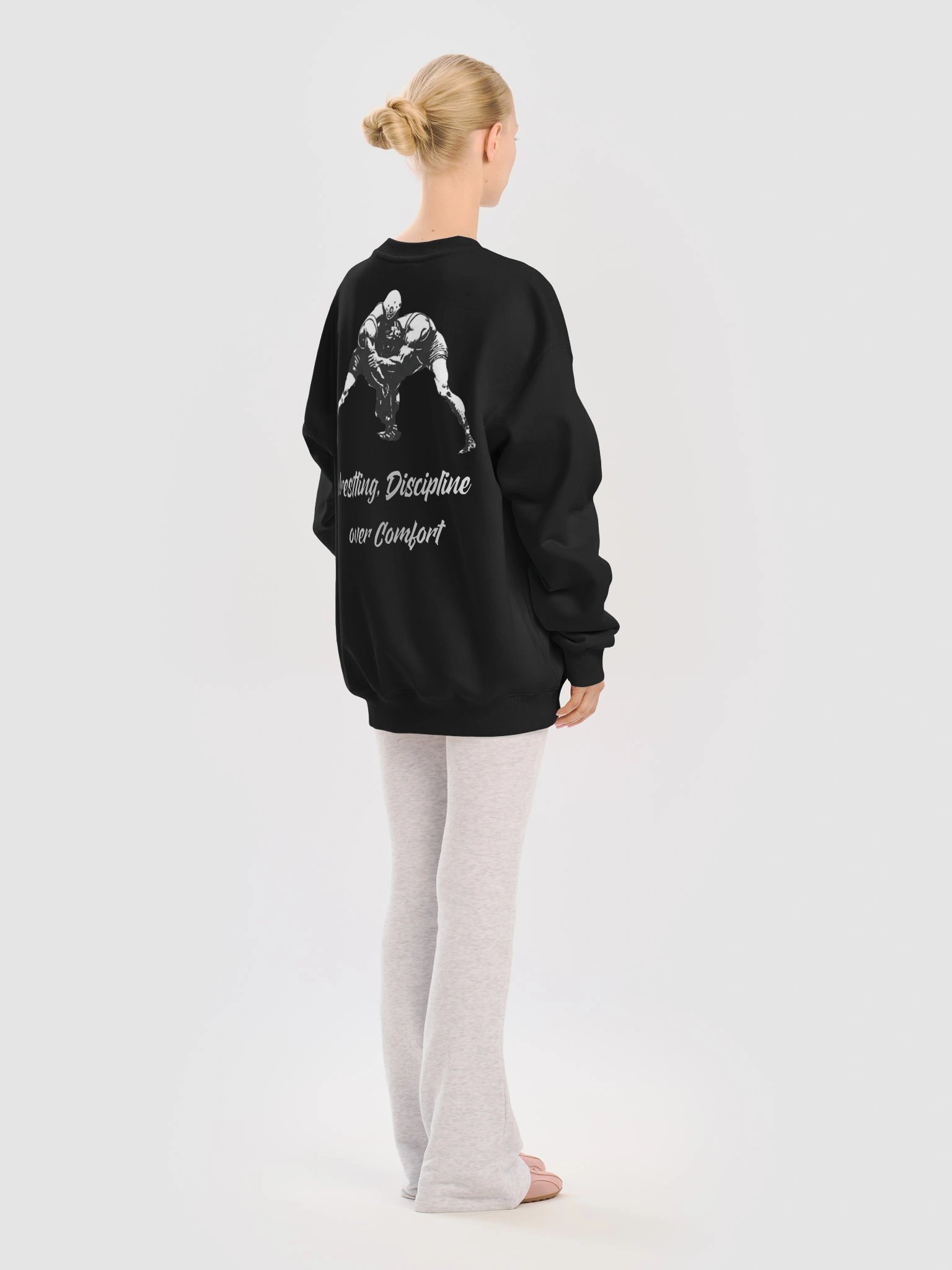 Discipline Over Comfort Wrestling Crewneck product image (8)