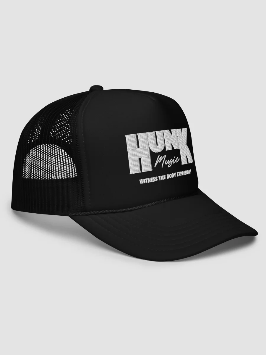 HERO - HUNK MUSIC Foam Trucker Cap (Black) product image (5)