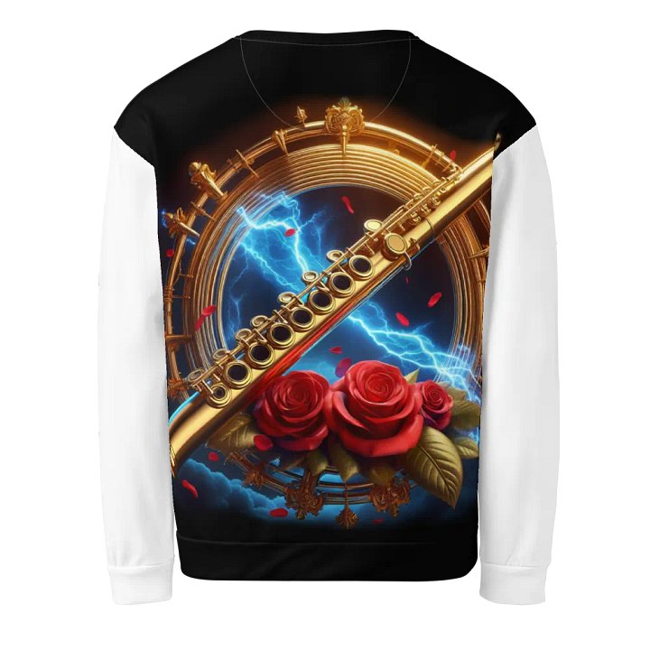 Electric Golden Flute Symphony - Unisex Sweatshirt #10 product image (2)