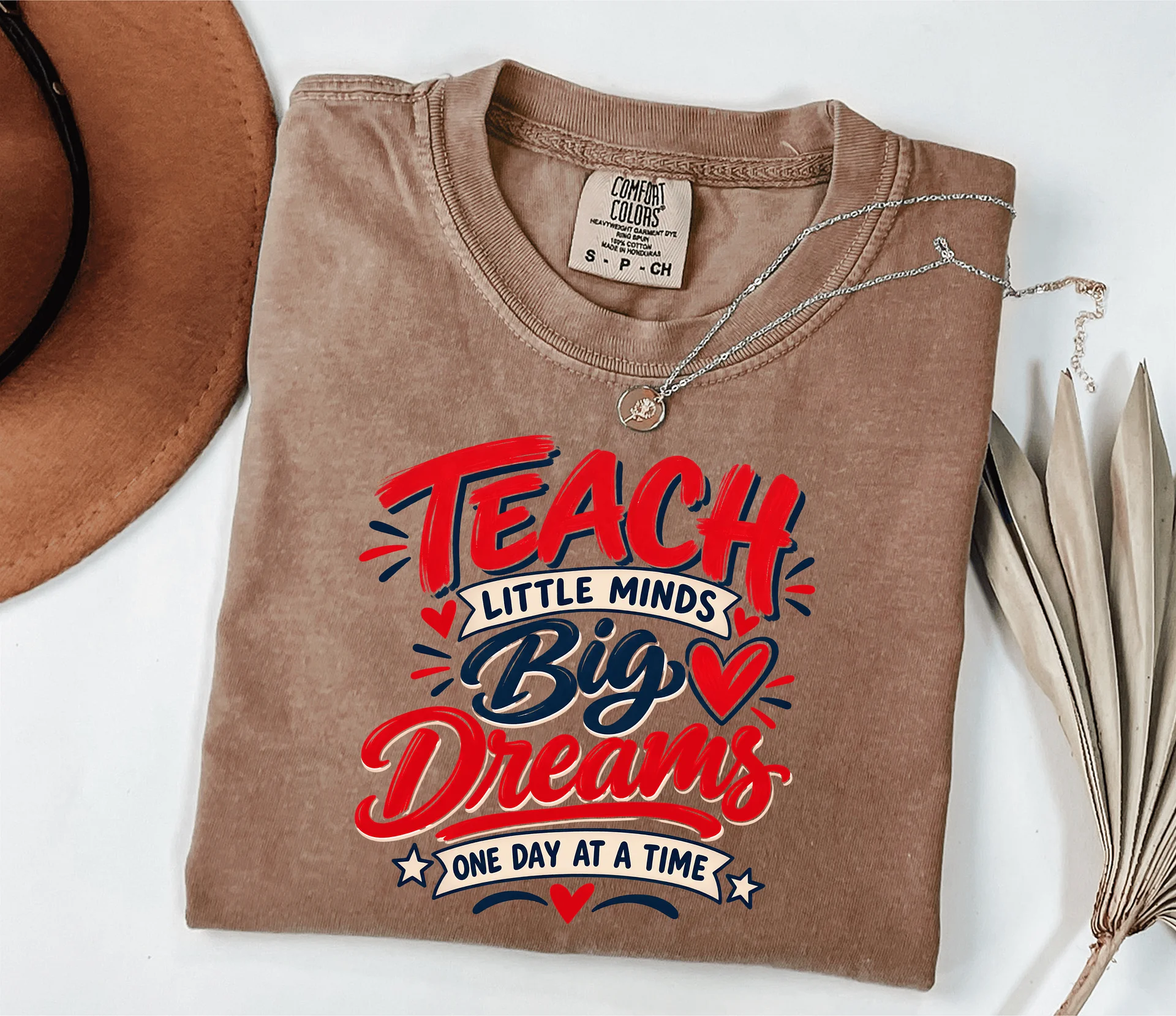 Inspirational Teacher Shirt – Teach Little Minds Big Dreams product image (7)