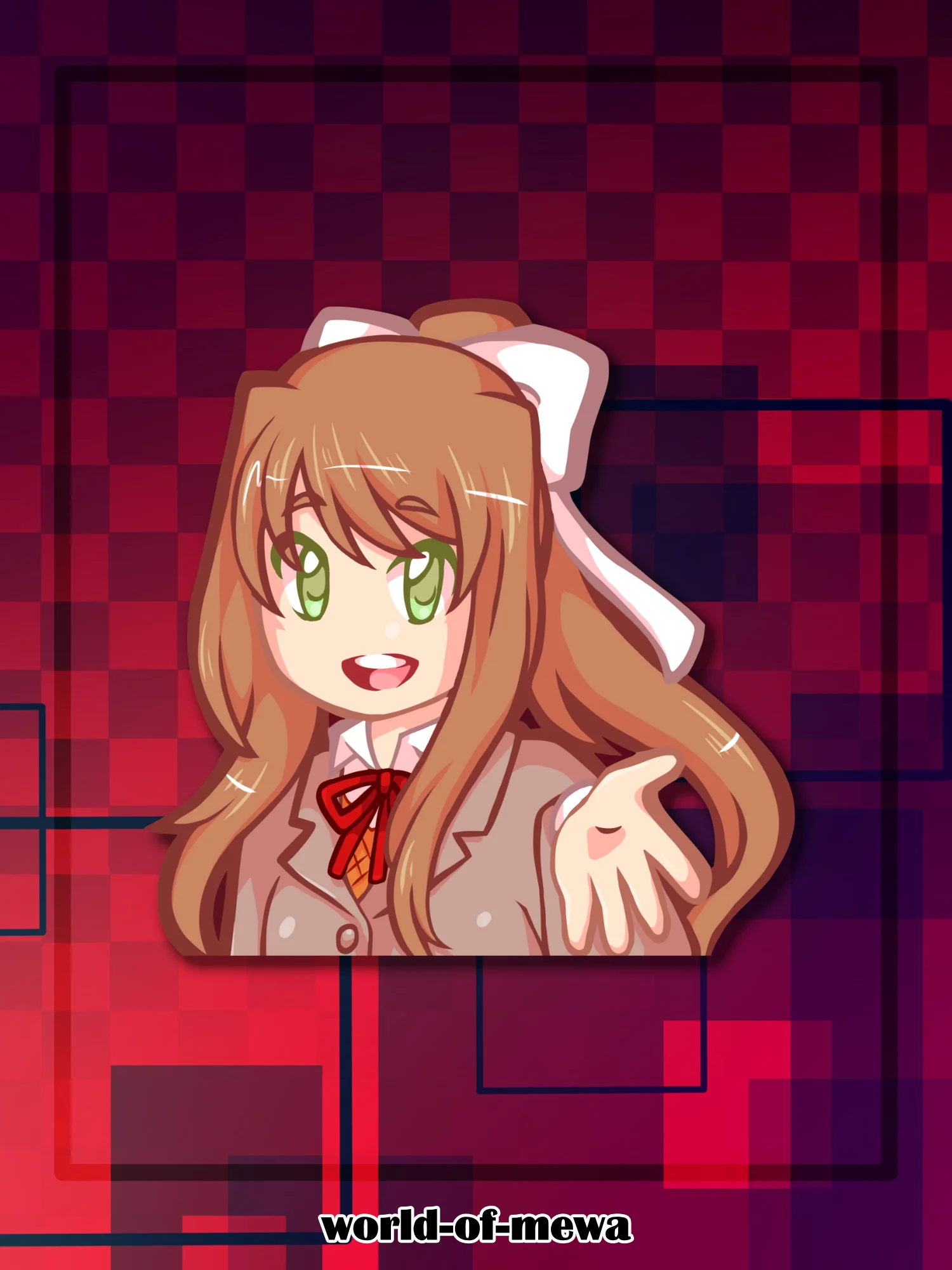 Doki Doki Literature Club | Acrylic Pins product image (3)