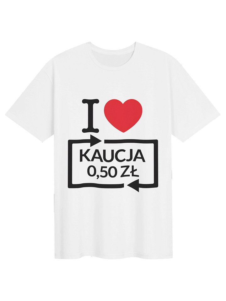 I ♥ Kaucja 0,50 ZŁ PRALION product image (1)