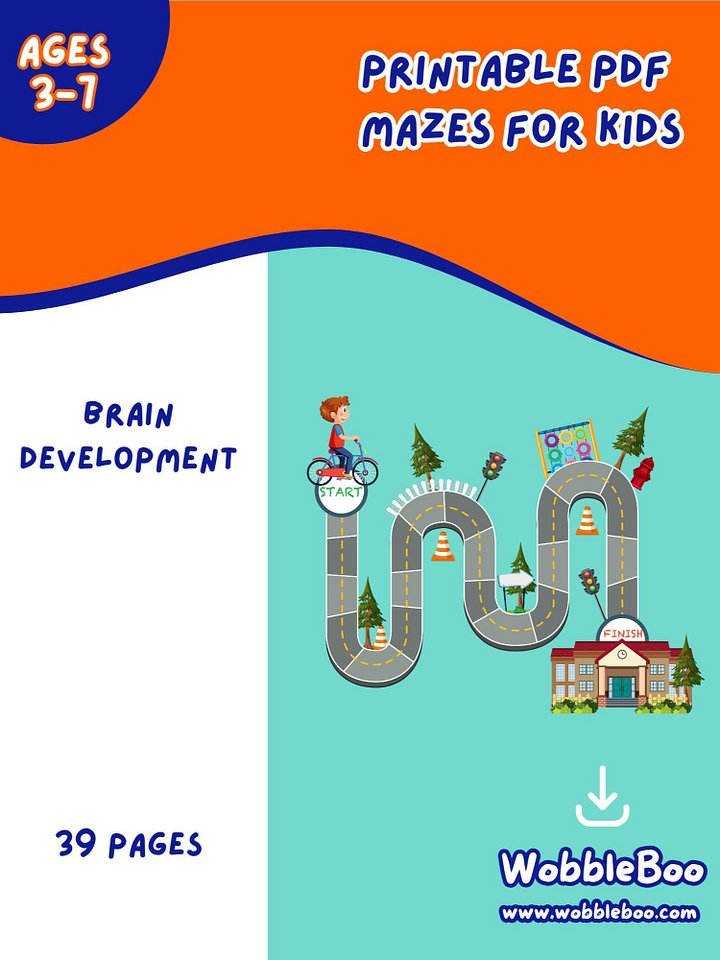 Printable Mazes for Kids product image (1)