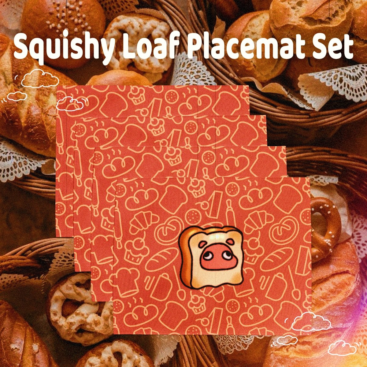 Squishy Loaf Placemat Set product image (1)