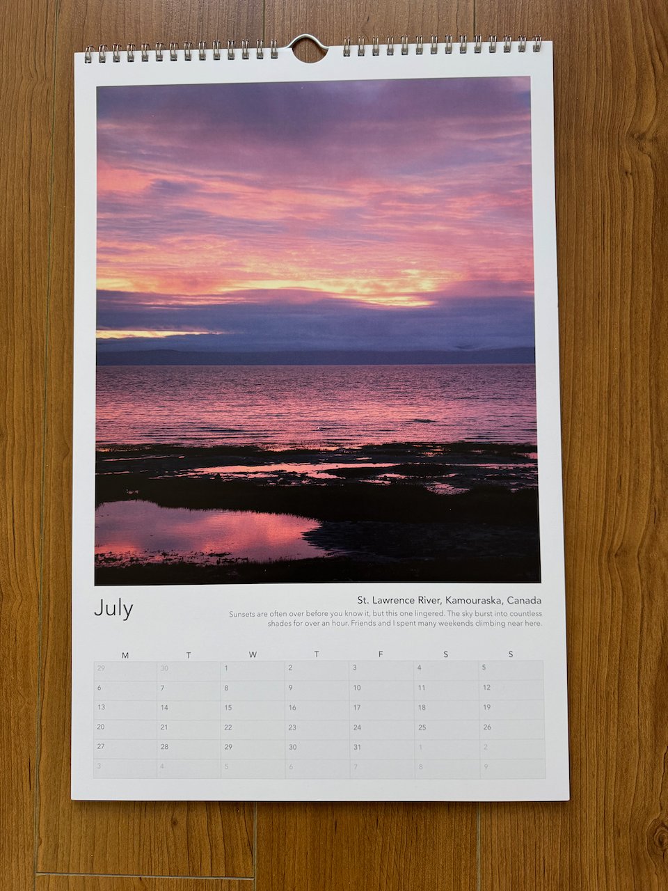 Calendar 2026 - Shifting Light product image (9)