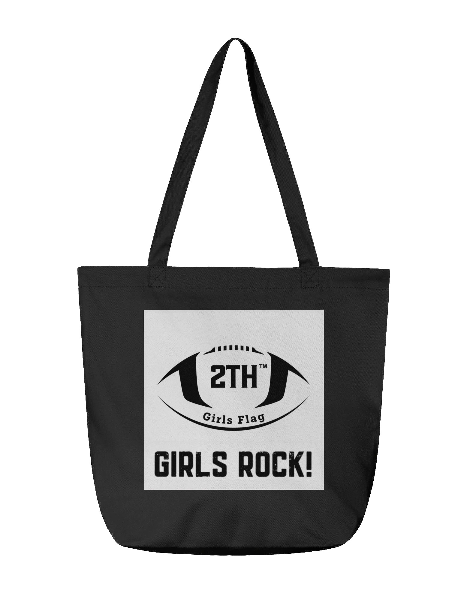 Girls Rock Football Tote Bag product image (3)
