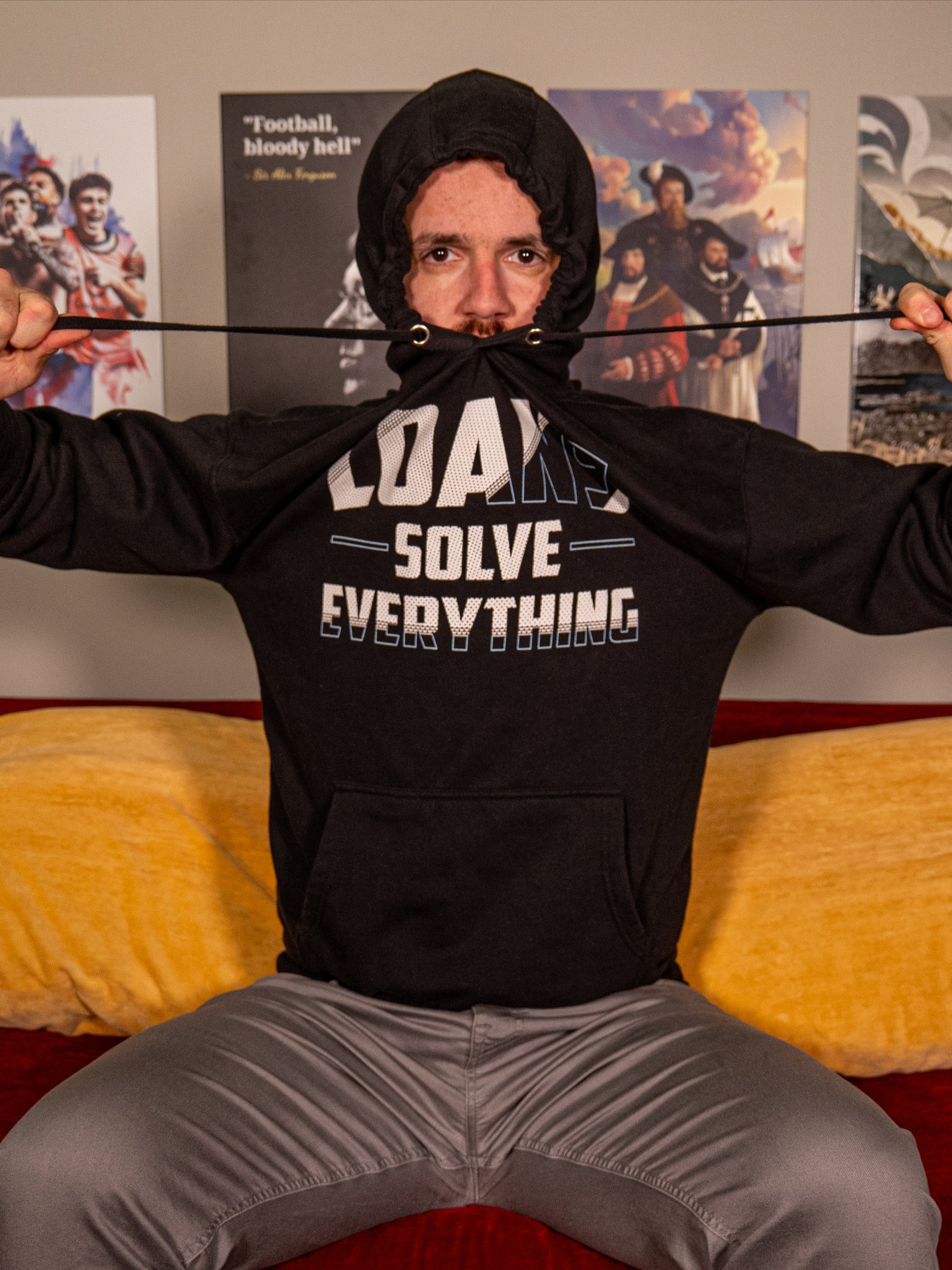 Loans Solve Everything Hoodie product image (2)