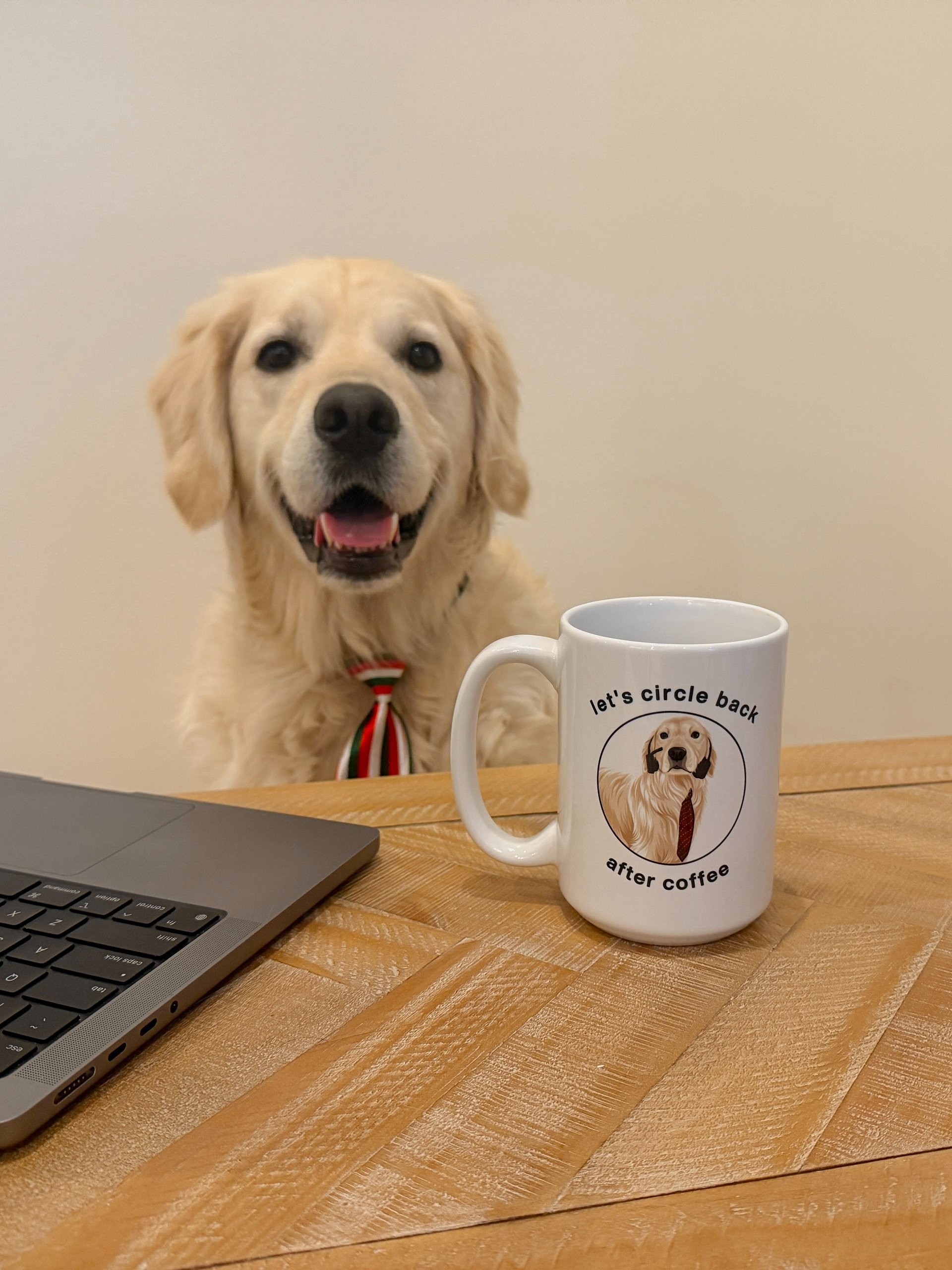 Let’s Circle Back After Coffee Mug (15 oz) product image (1)