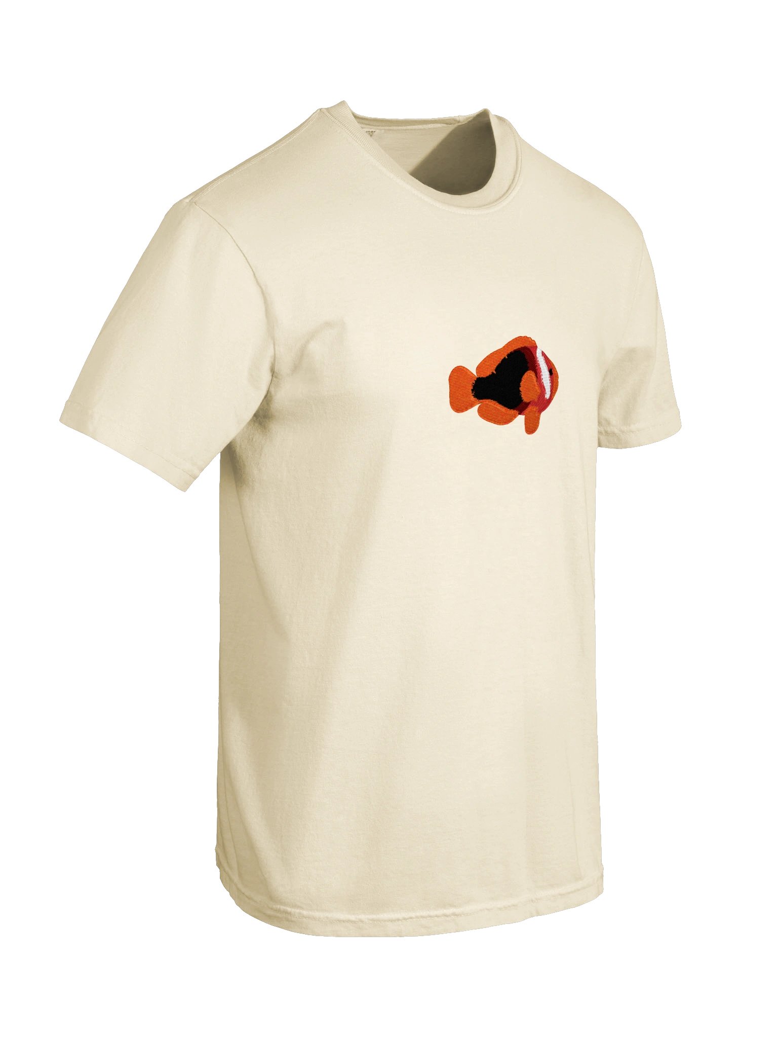 Tomato Clownfish Embroidered Shirt | Reef Aquarium Fish Embroidery Tee | Saltwater Marine Fish Apparel product image (10)