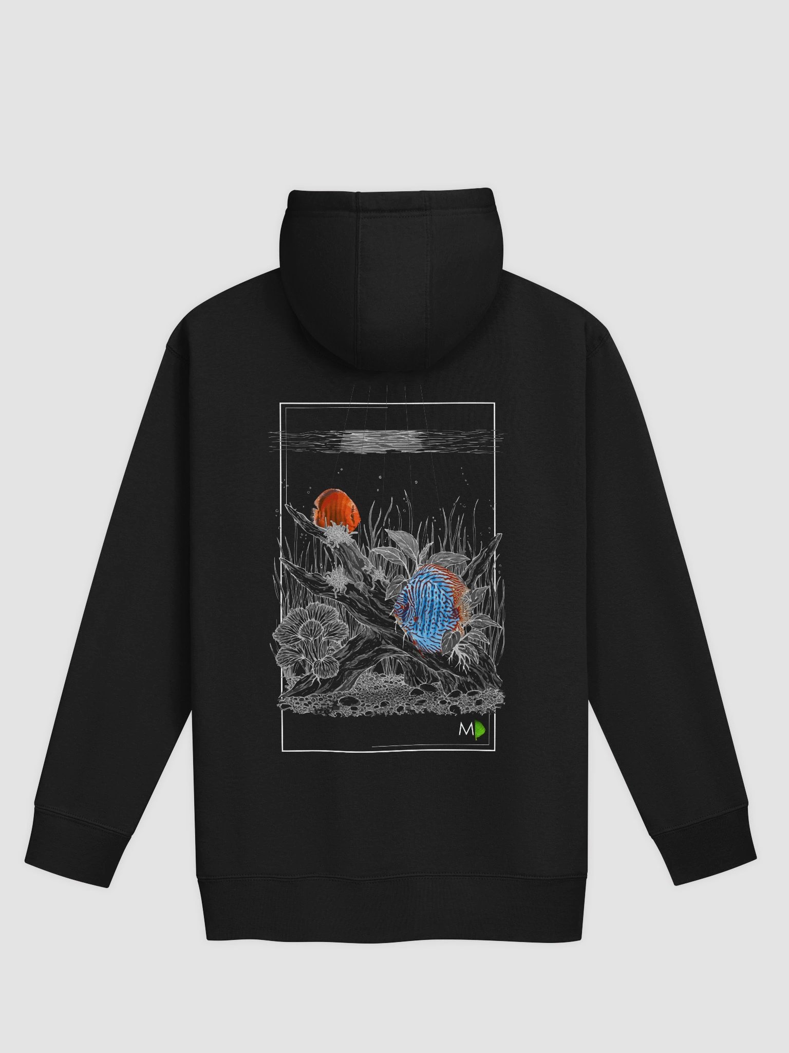 Naturalist - Discus BACK PRINT Hoodie product image (1)