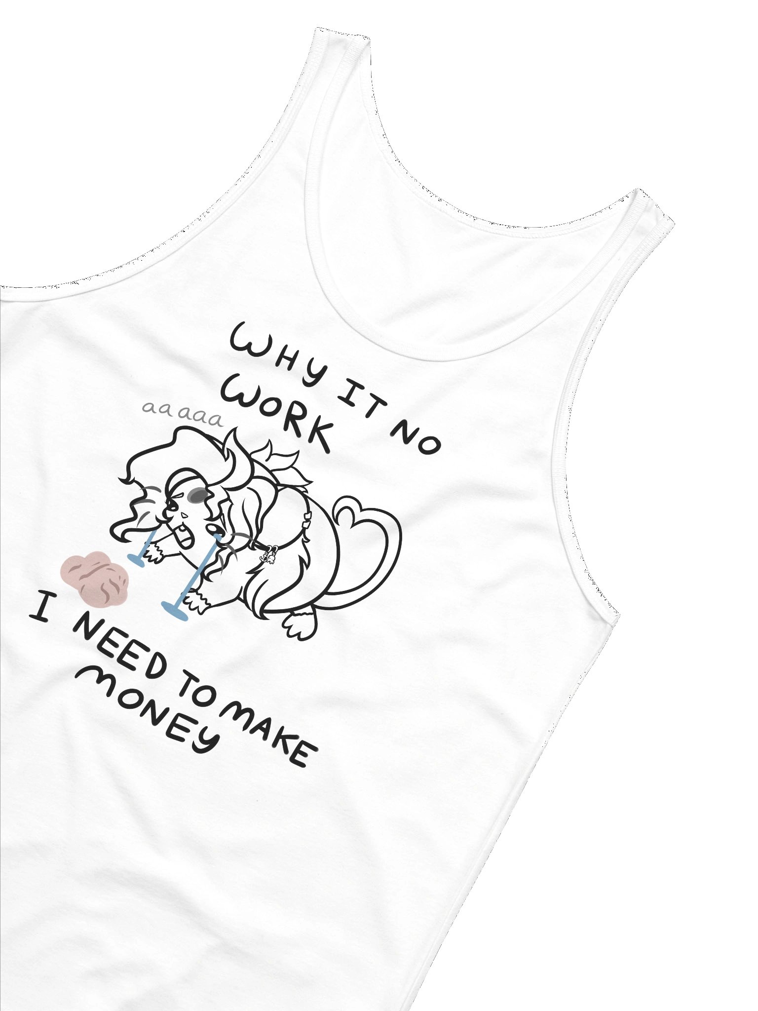 WHY IT NO WORK - Light Mode Tank Top product image (2)