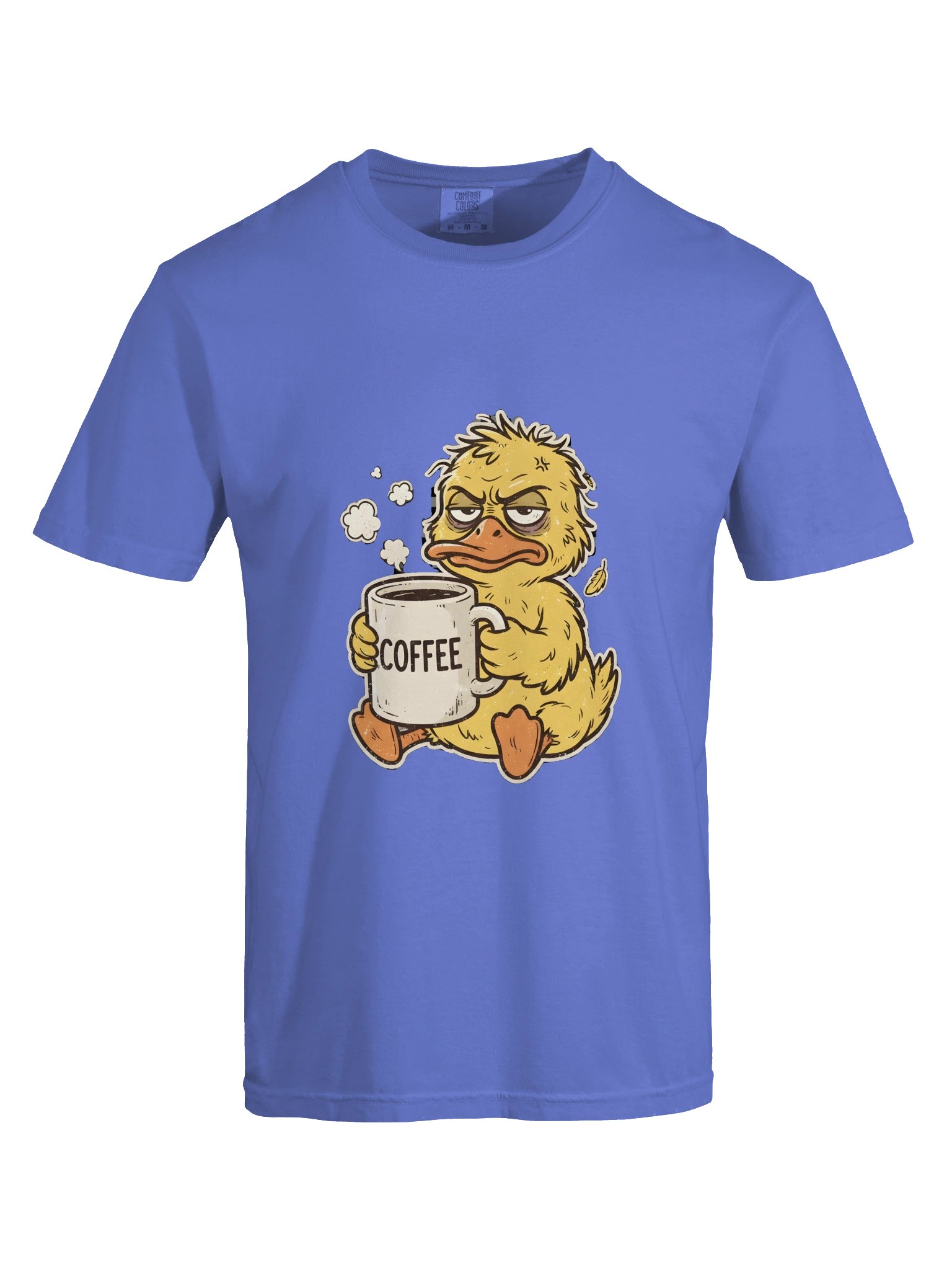 Grumpy Duck With Coffee Tee product image (5)
