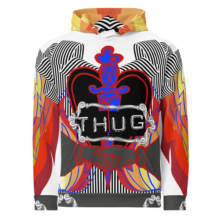 THUG | unisex | cotton | pullover | hoodie product image (1)