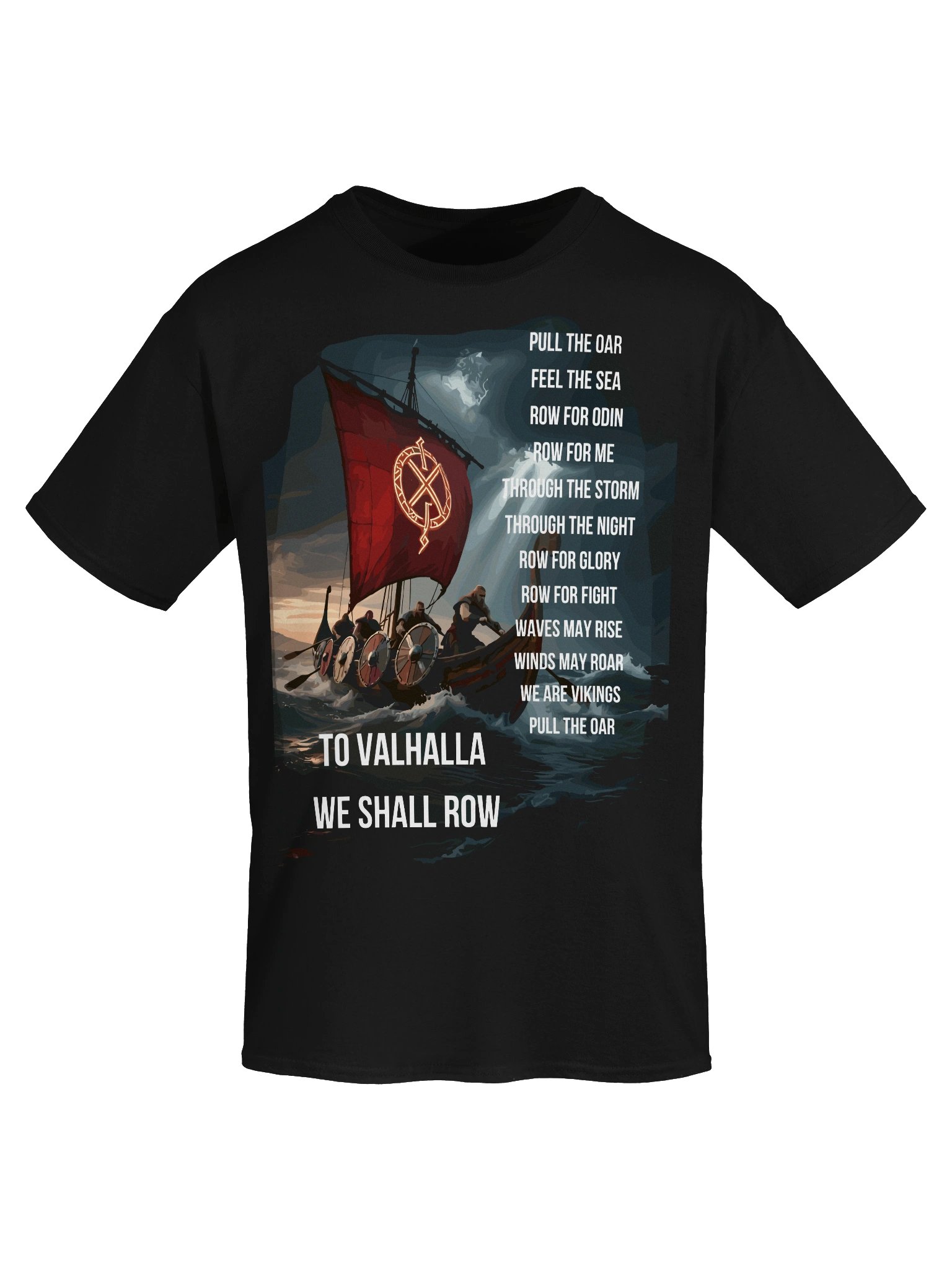 Row for Odin Viking Longship Tee product image (5)