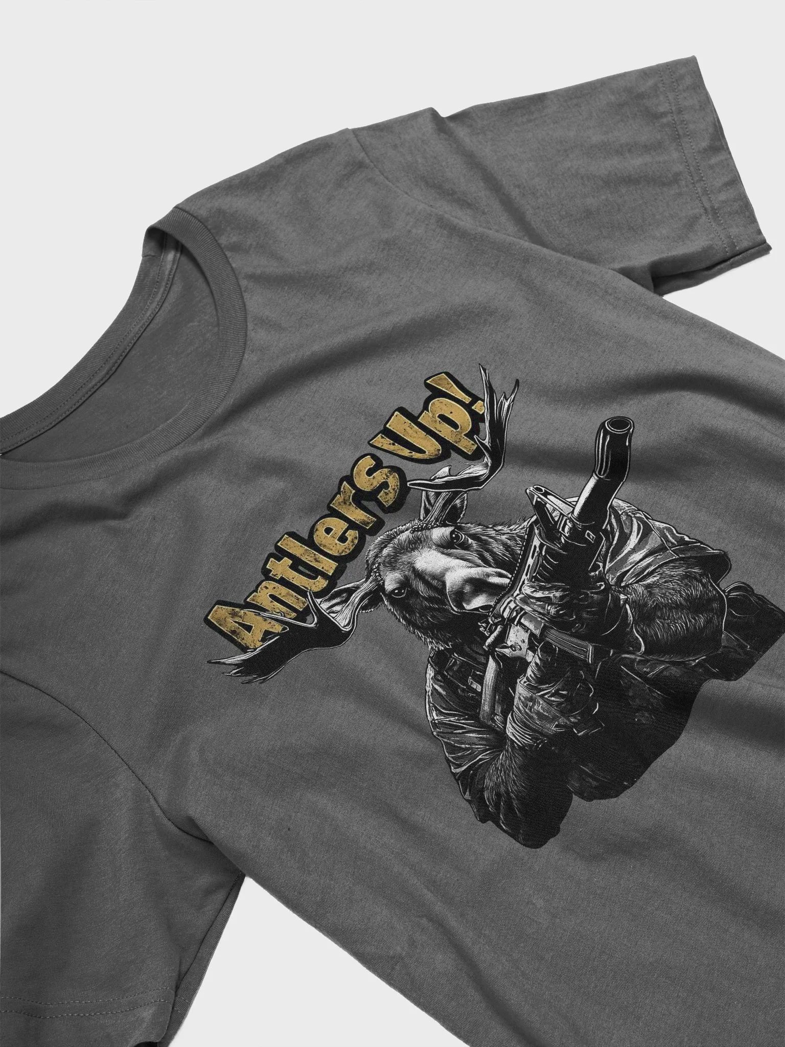 Antlers Up! Moose PMC T-Shirt product image (12)