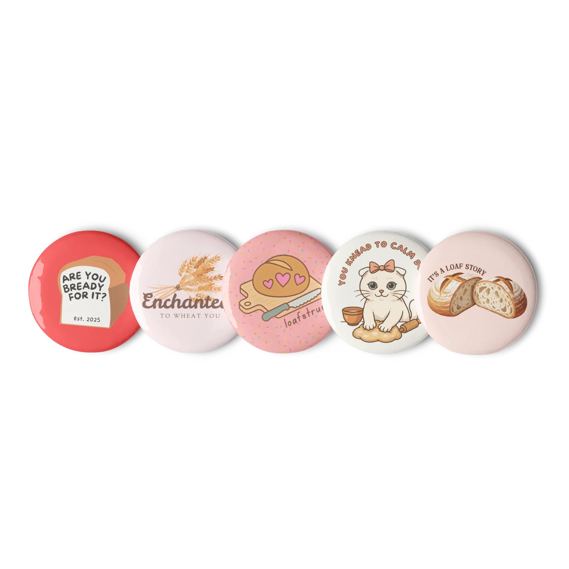 The Life of a Loaf Collection Pin Set product image (2)