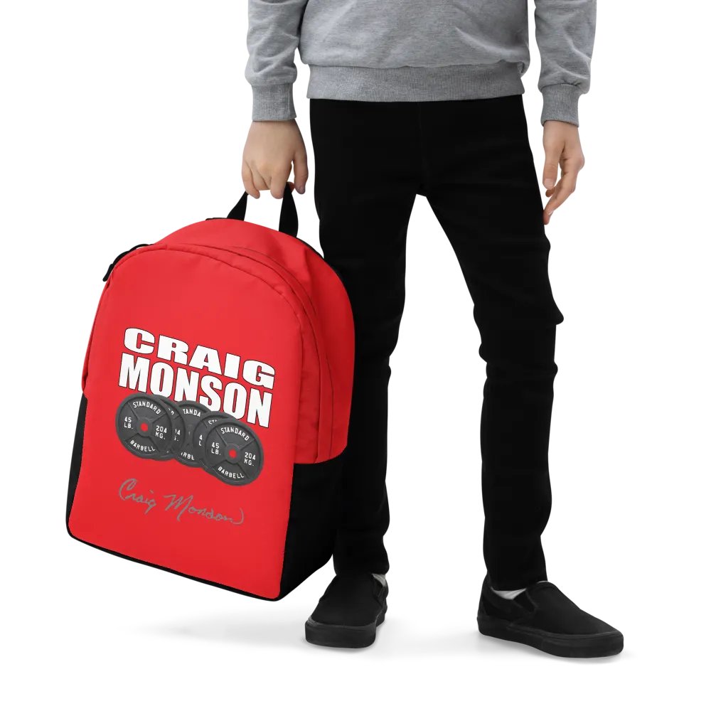Craig Monson Barbell Signature Series Backpack (Red) product image (7)