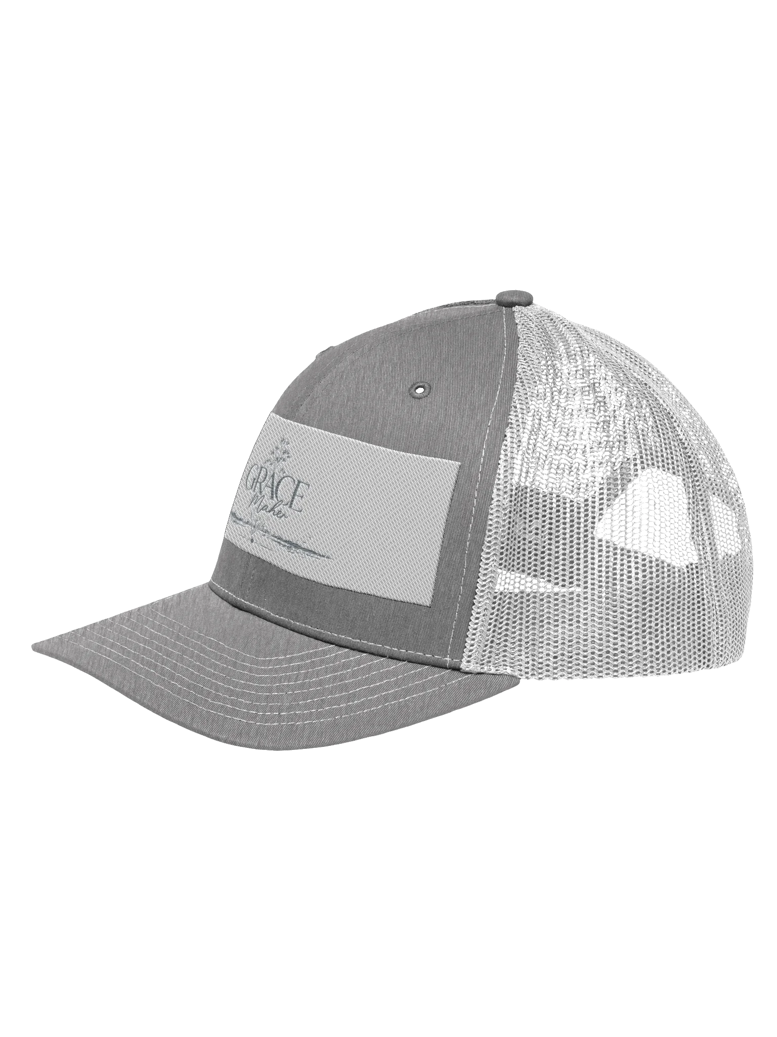 Heather & White Trucker Hat product image (2)