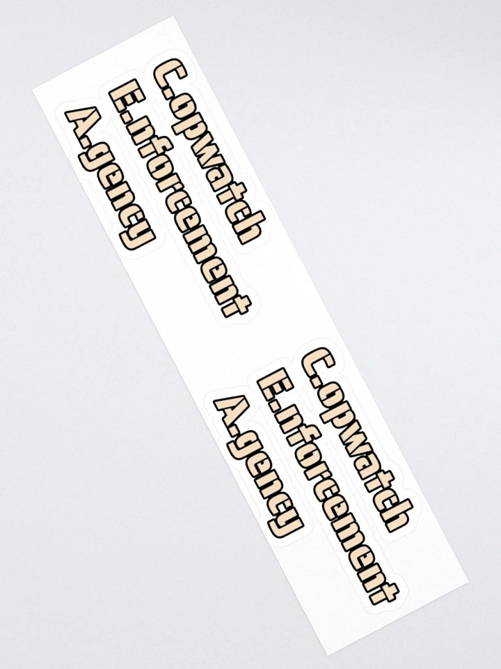 COPWATCH ENFORCEMENT AGENCY product image (2)