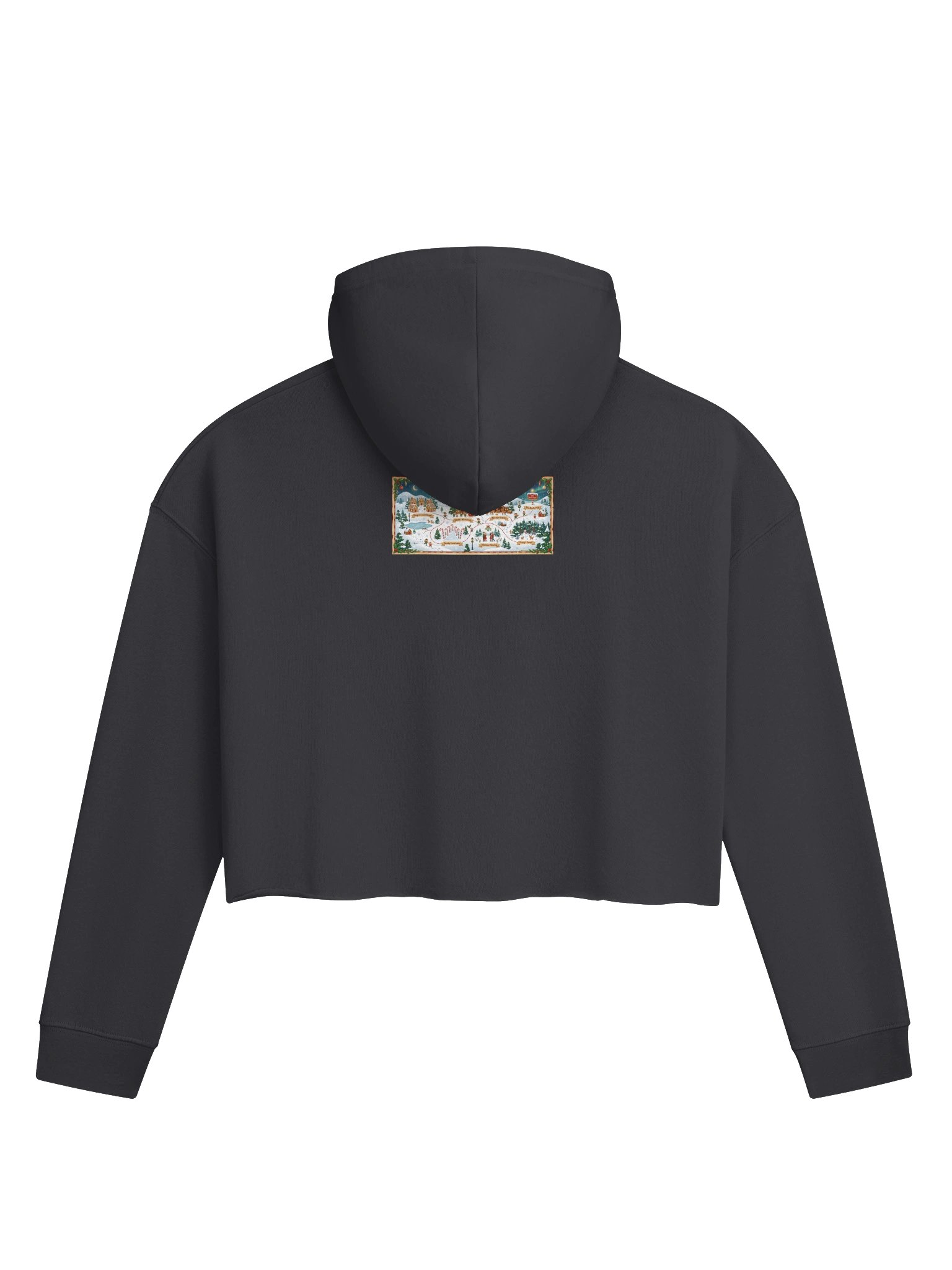 XmasMaps Women's Cropped Hoodie product image (8)