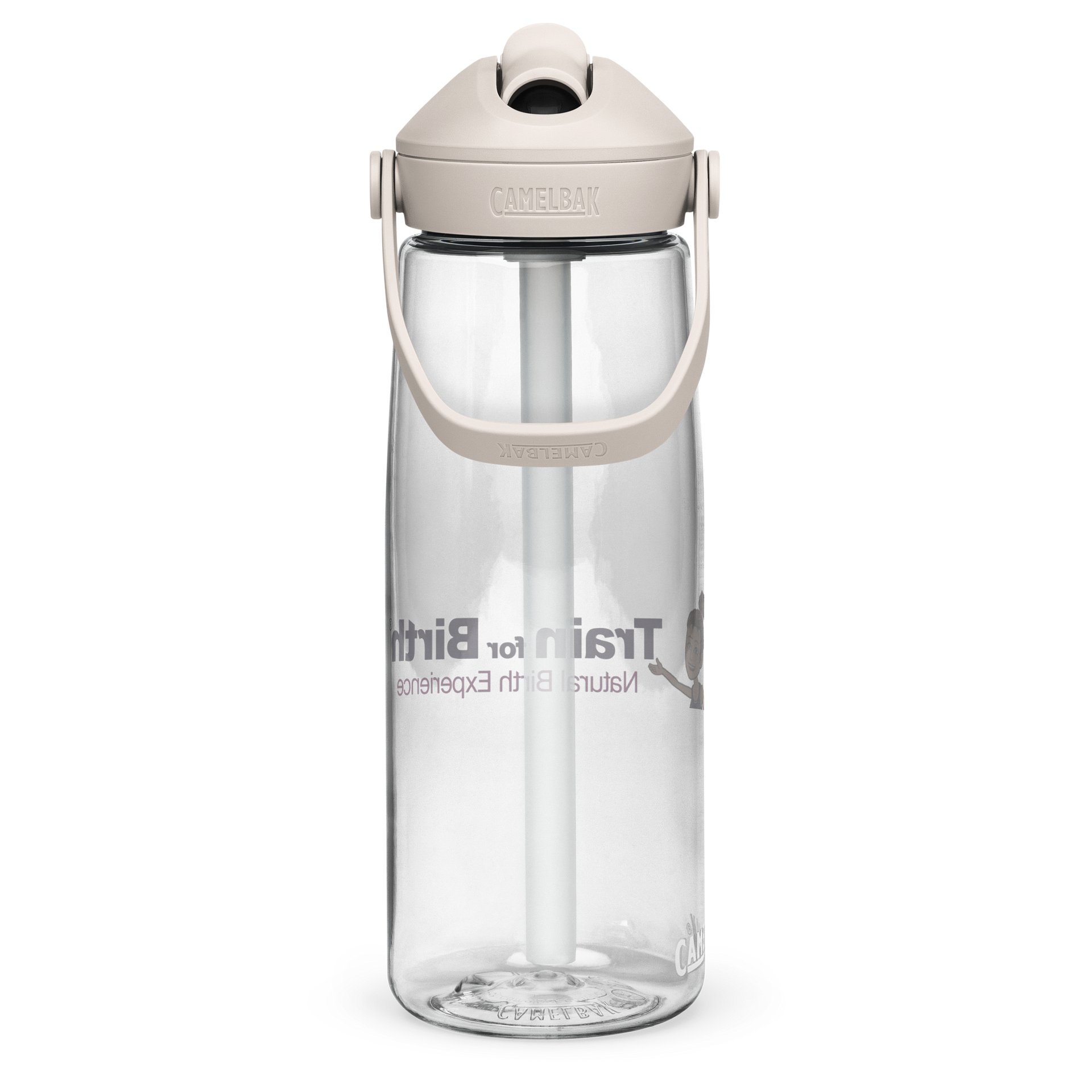 Train for Birth® 25oz CamelBak Thrive® Flip Straw Clear Water Bottle product image (4)
