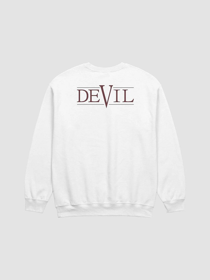 Good Vs Evil - The Devil's On My Back - Gildan Classic Crewneck Sweatshirt product image (2)