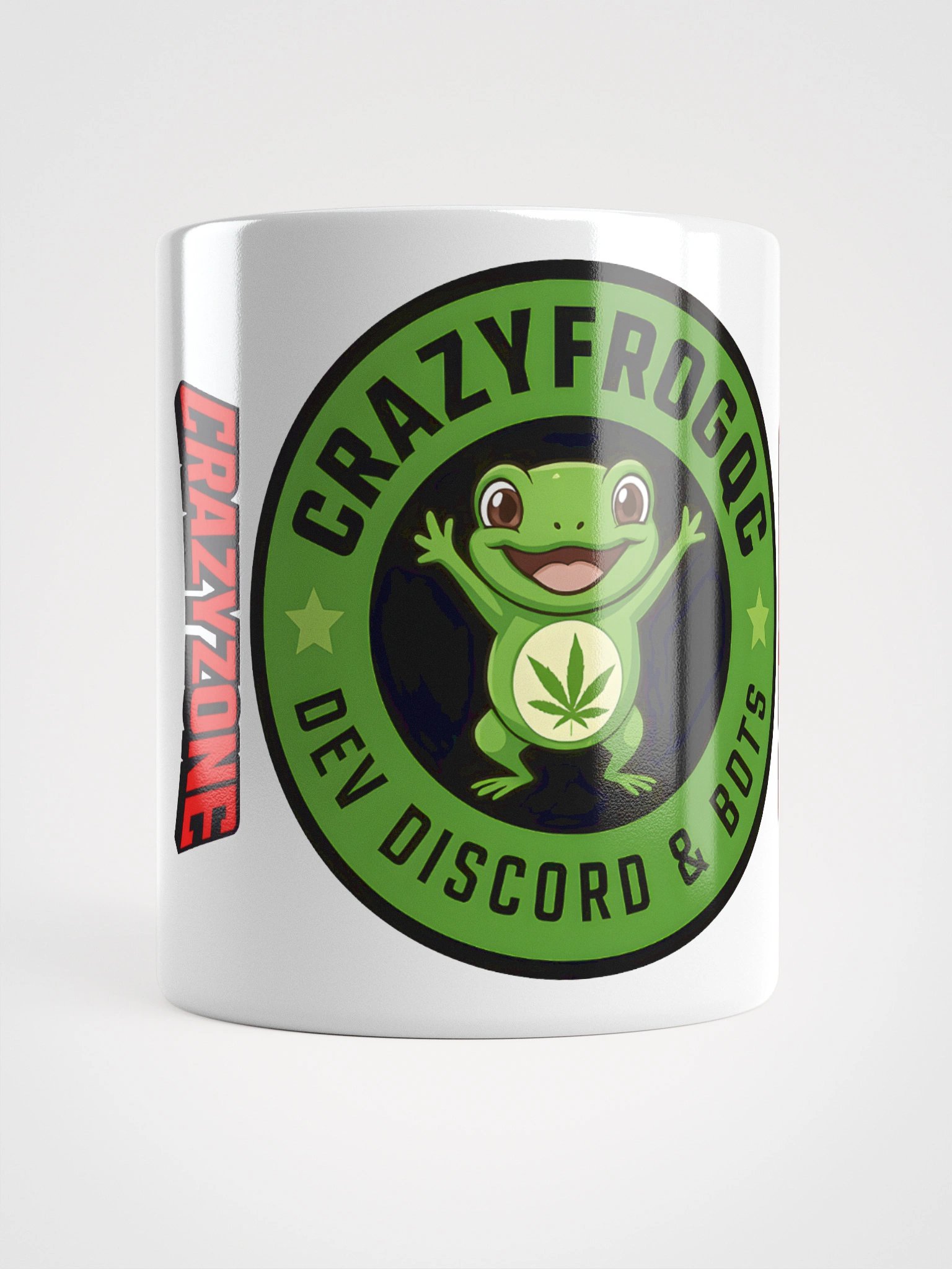 CrazyFrogQC Logo Mug product image (18)
