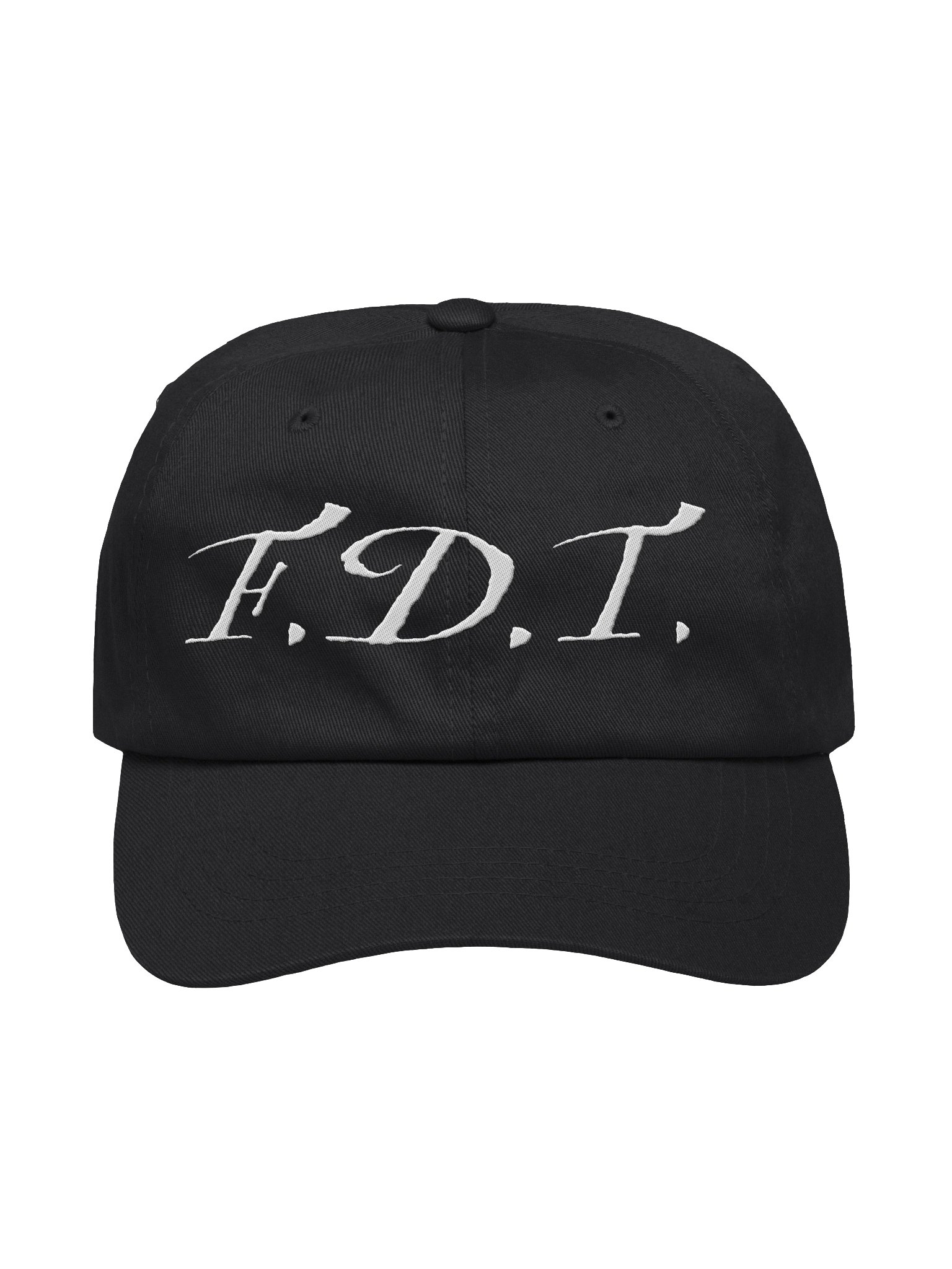 F.D.T. embroidered hat product image (1)