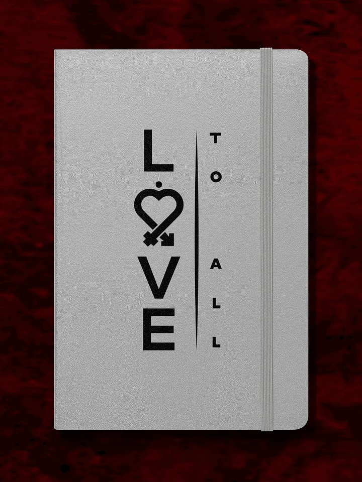 L2A Hardcover Bound Notebook - 2025 Logo - White product image (1)
