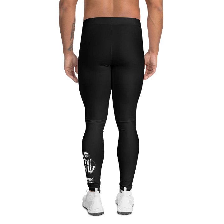 Clock’s Runnin words tights product image (1)