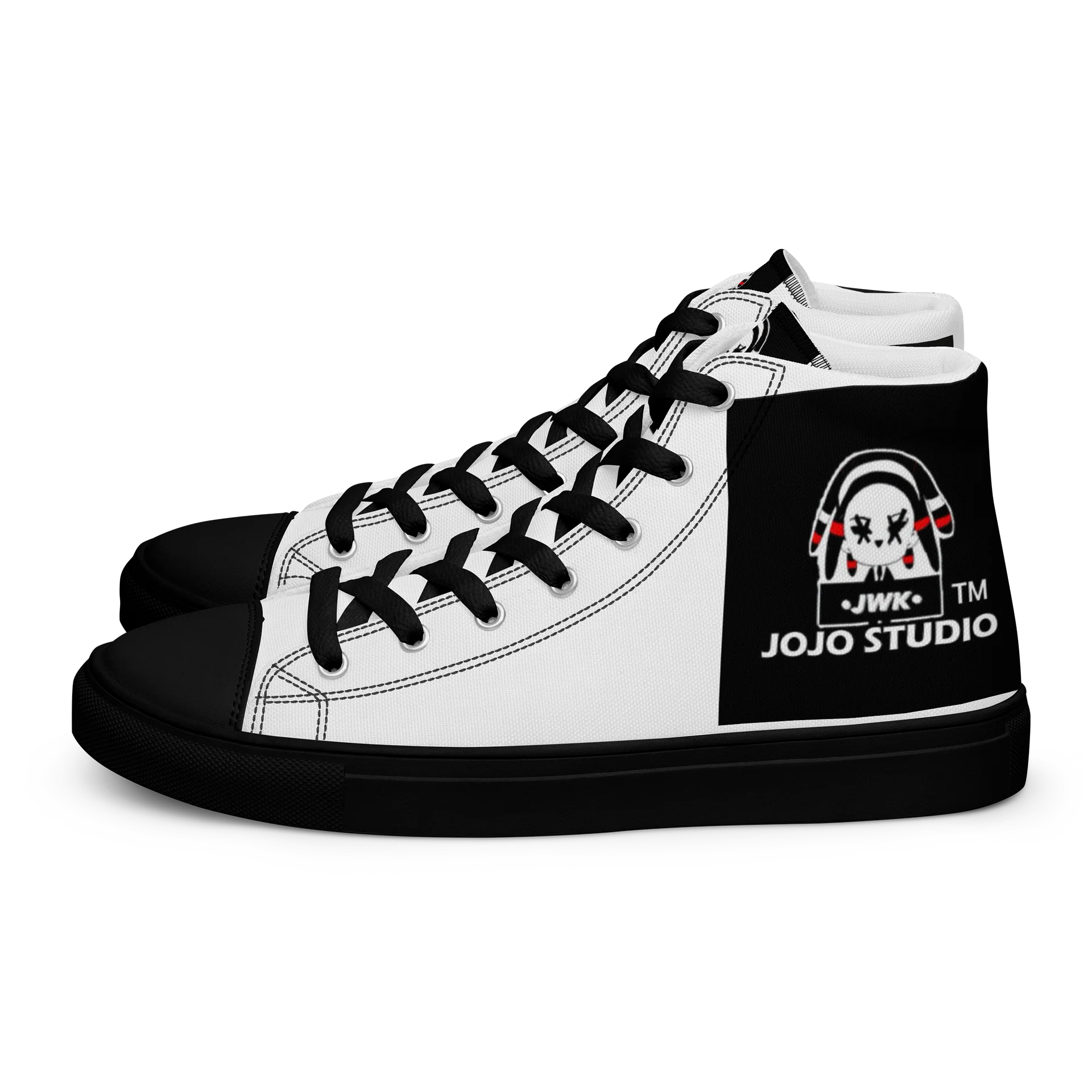 JWk JOJO Studio Pattern High Top Canvas Shoes product image (1)