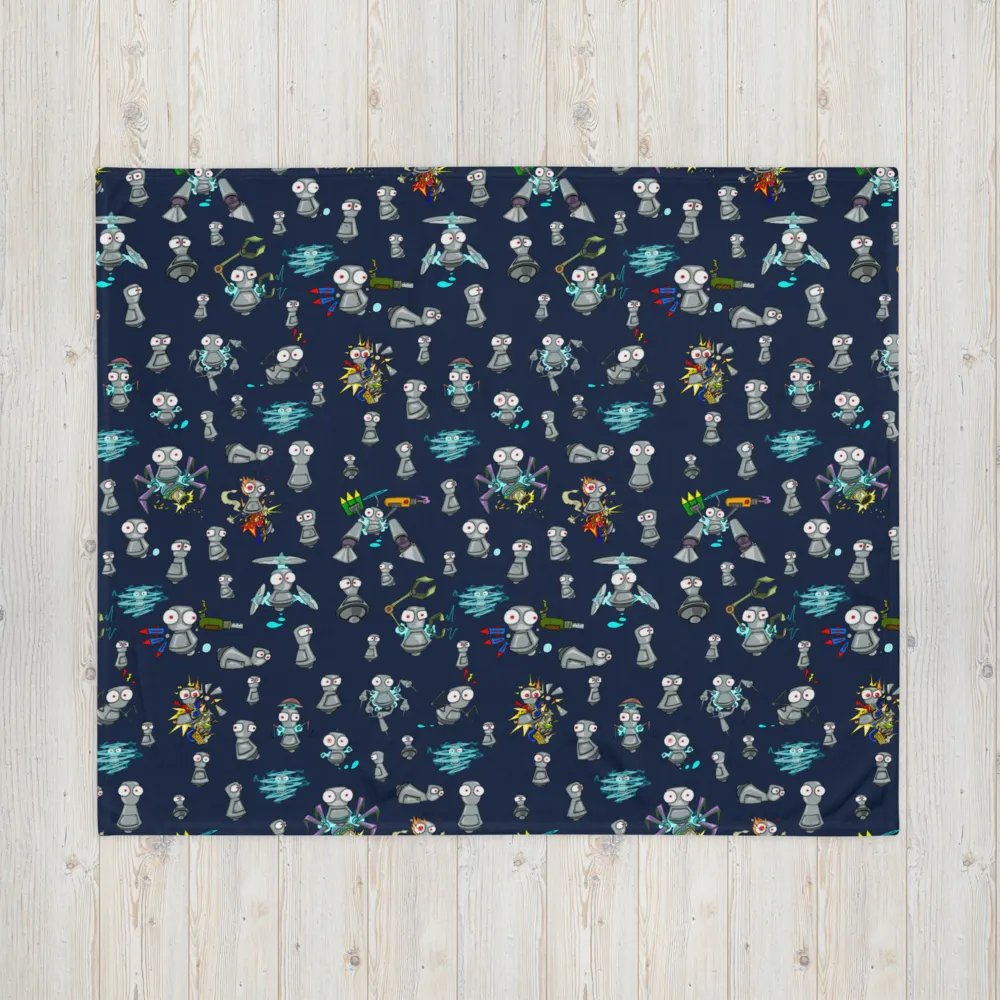 Procrastitrons! Fuzzy Blanket product image (16)