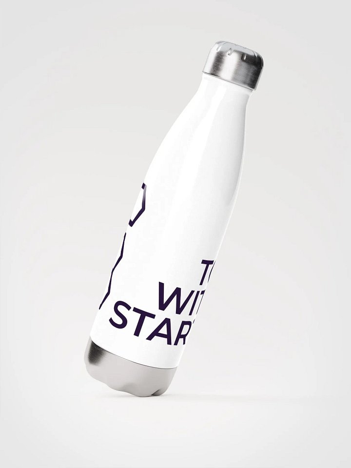 Stainless Steel Water Bottle White product image (2)