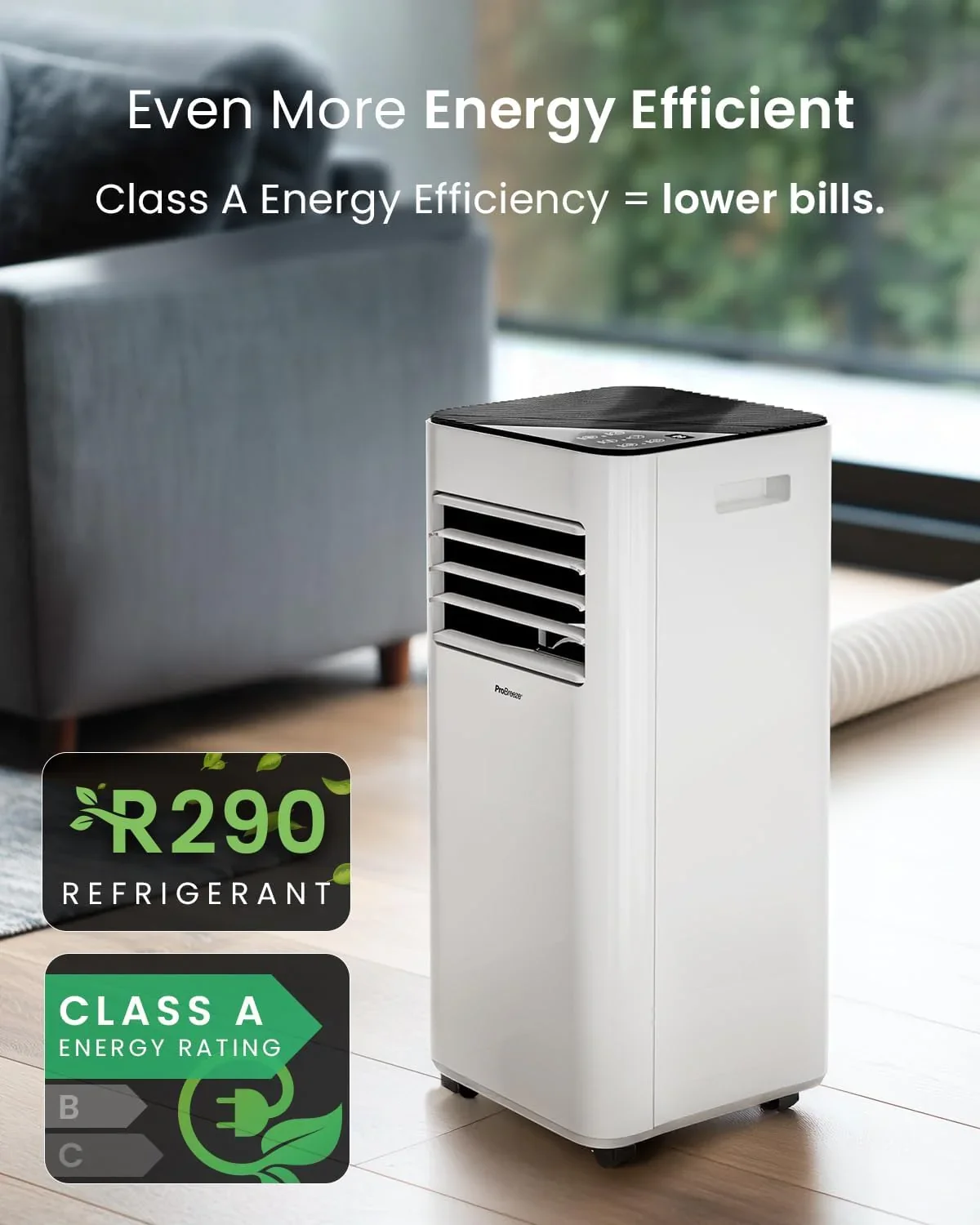 7000 BTU Portable Air Conditioner with Dehumidifier, Sleep Mode & Remote Control product image (7)