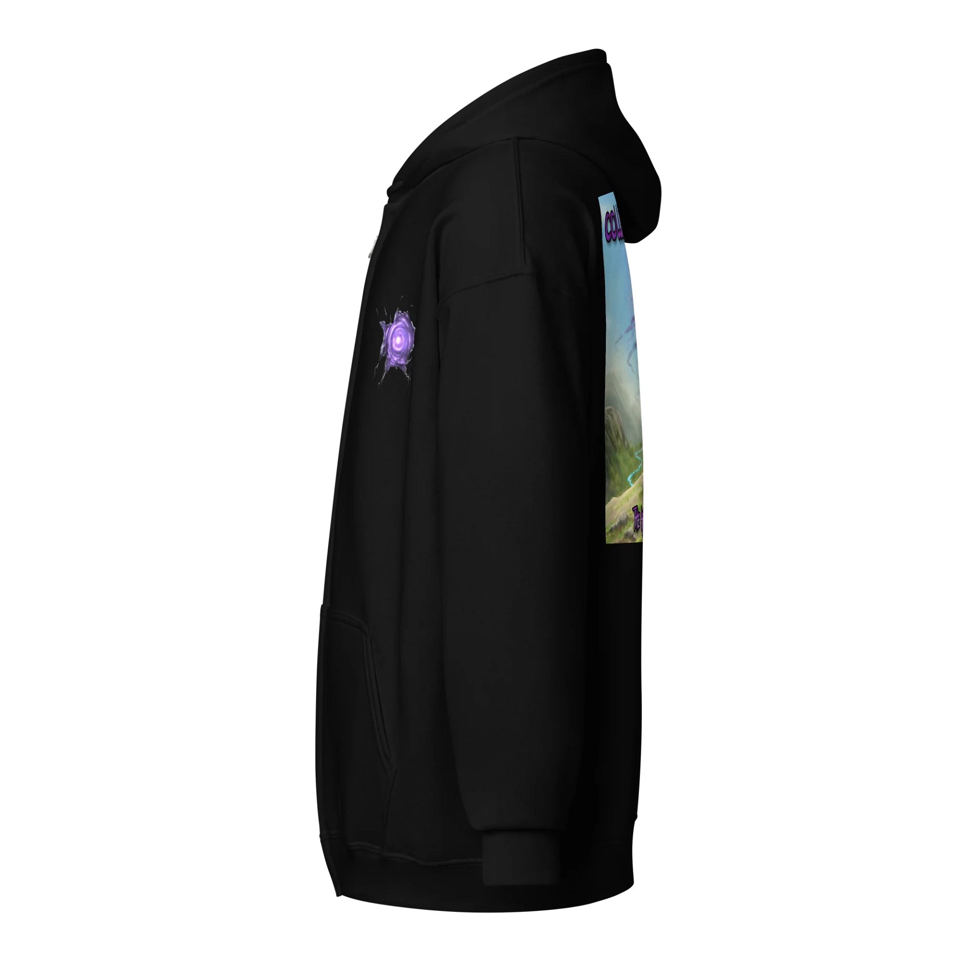 Harsh Reality Zip Hoodie product image (3)